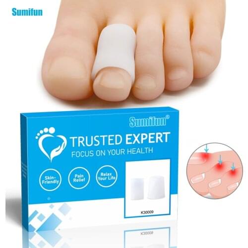 16Pcs Silicone Gel Little Toe Tube Blisters Corrector Pinkie Protector Gel Bunion Toe Finger Protection Health Care Foot Tools