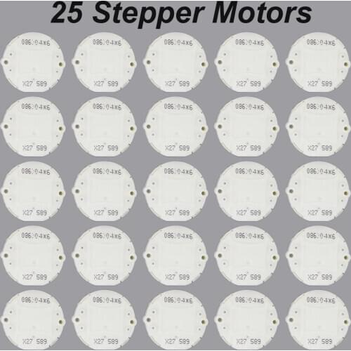 25) Instrument Cluster Stepper Motor X27 589 05-07 Speedometer Gauge X27.589 X25 589 motor For Ford Mustang Santana 3000LaCrosse