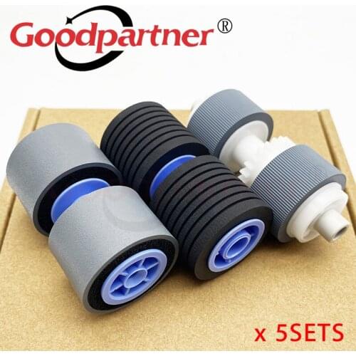 5X 8262B001AA 3601C002AA Exchange Roller Kit for CANON DR-G1100 DR-G1130 DR-G2090 DR-G2110 DR-G2140 imageFORMULA Scanner