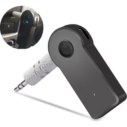3.5mm Wireless Bluetooth Transmitter Phone AUX Audio MP3 Car Stereo USB Music Receiver Adapter With Mic Car Accessories