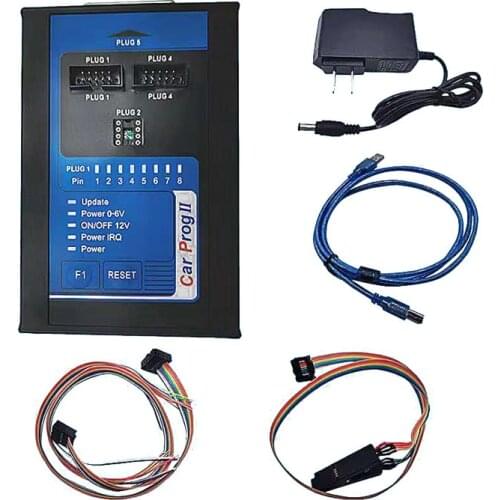 Car PROG II 8.12 Car Programming Tool Airbag Reseter&Crash Data Programmer Immo OFF Decode Radio Mileage Correction