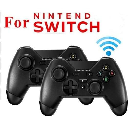 1 Pc/2 Pcs Wireless Gamepad Joystick Controller for Nintend Switch Pro Bluetooth-compatible Game Support Somatosensory Vibration