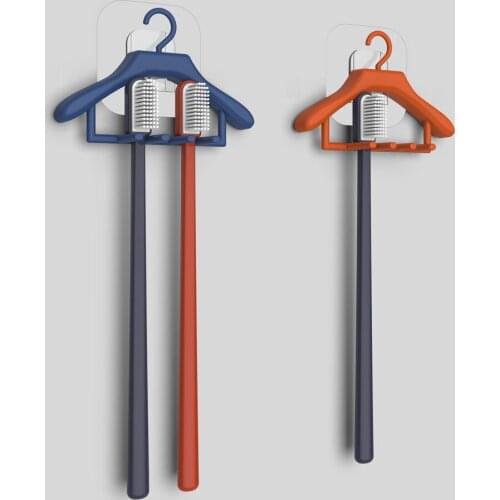 Mini Hanger type Toothbrush Holder Wall Mount Paste Toothbrushing Cup Safe Non-toxic Wash Cup Strong Anti-Fall Bathroom Supplies