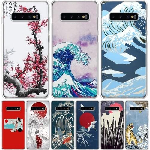 Tokyo Japanese Art Cover Phone Case For Samsung Galaxy S10 S20 Ultra Note 10 9 8 S9 S8 J4 J6 J8 + Lite Plus Pro S7 Coque