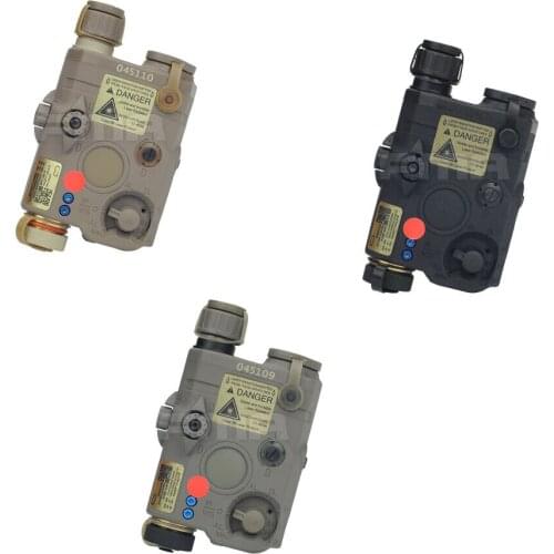 FMA Tactical LED White light + Red laser with IR Lenses PEQ LA5 Upgrade Version
