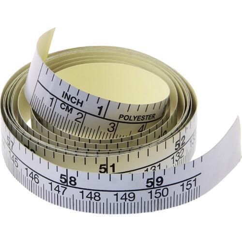 Hot Sale 151cm Self Adhesive Metric Measure Tape Vinyl Ruler For Sewing Machine Sticker