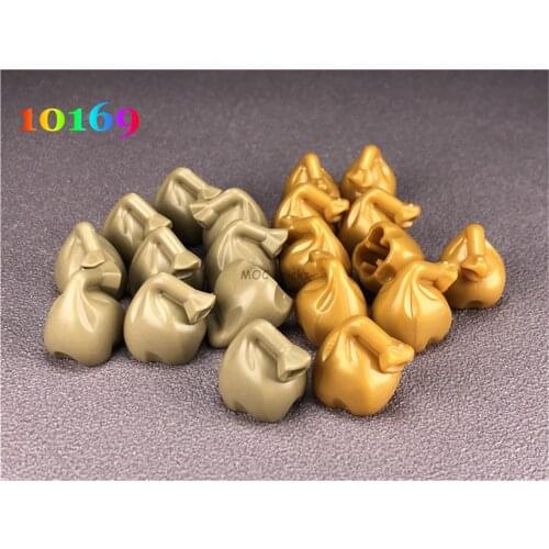 20pcs/lot MOC Bricks DIY Utensil Money Bag Handle fit with 10169 Educational building blocks toys for children Dolls kids gifts