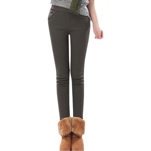 Fashion Women Sexy Pencil Pants/Casual pants/Skinny Pants//Warm Pants With Cotton Winter Trousers Fit Lady jeans Free Shipping