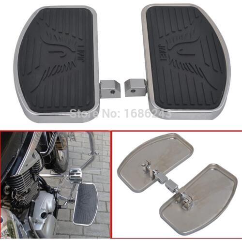 Motorcycle Front Rider Floorboards Fits For Honda Shadow VT400 750 750C 750DC 1997-2003