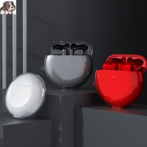 Soft Silicone Earphone Cover For Huawei Freebuds 4 Freebuds Bluetooth-compatible Wireless Headset Coque For Freebuds 4i Case