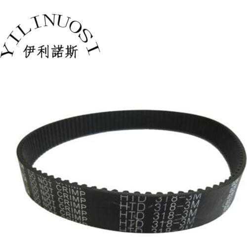 10pcs HTD 318-3M Motor Belt for Flora LJ-320P Printer Parts