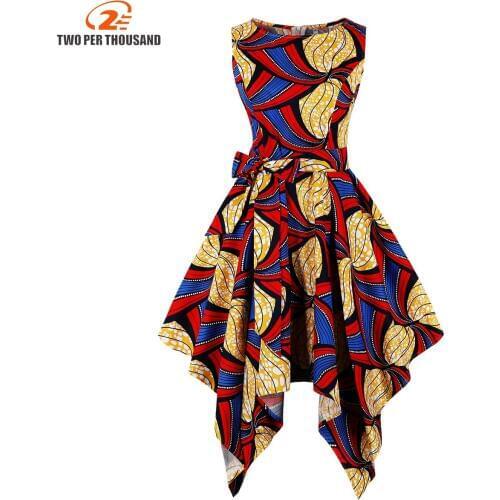 S-4XL Plus Size African Dresses For Women Africa Clothing Asymmetrical Dress Middle East Dashiki Dresses Bazin Riche Traditional