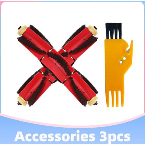 Detachable Main Roller Brush Replacement for Xiaomi Mi Robot 1 2 1S Roborock S4 S5 S6 Max S50 S60 Vacuum Cleaner Accessories