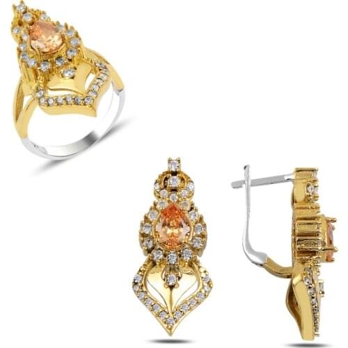 Silverlina Silver Zircon Stone Authentic Set