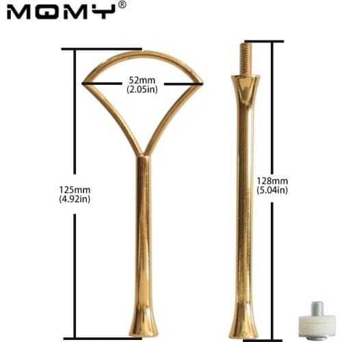 Fan Shape Fruit Metal Hardware Decorating Iron Unique Gold Plated 2 Tier Cake Stand