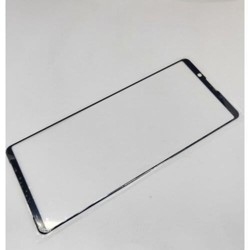 Outer Screen For Sony Xperia 1 ii XQ-AT51 AT52 Front Touch Panel LCD Display Screen Out Glass Cover Lens Repair Replace Parts