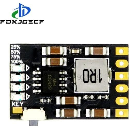 2A 5V Charge Discharge Integrated 3.7V 4.2V Lithium Battery Boost Mobile Power Protection Diy Electronic PCB Board Module