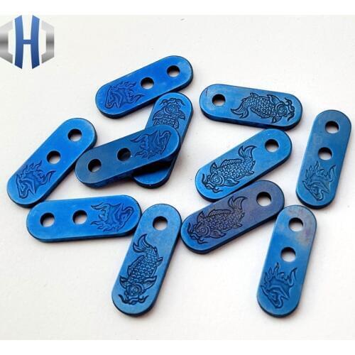 XM18/XM24 Filler Tab Back Clip Filler Bracket Titanium Alloy XM-18 Knife Back Clip