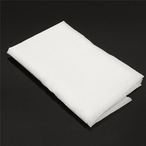 1mx1m 40-Inch Durable Quality White Nylon Filtration Sheet 200 Mesh Water Oil Industrial Filter Cloth Vacuum Cleaner Parts
