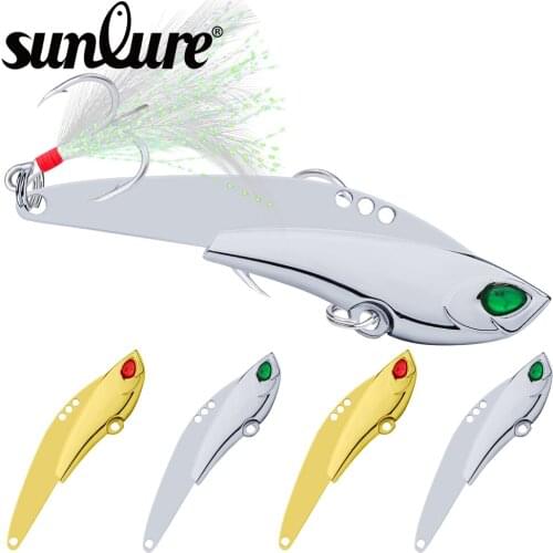 10pcs/lot Spoon Baits 6.2cm-7.5cm/11g-23g Bass Bait High Carbon Hook Fishing Tackle with Feather 2 Colors Fishing Lures