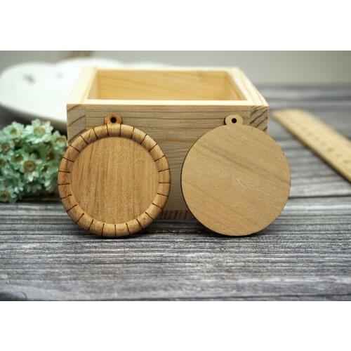 5PCS/lot inner size 30mm cabochons Base Setting for making necklace diy jewelry , used on leather cord , Pendant Tray supply