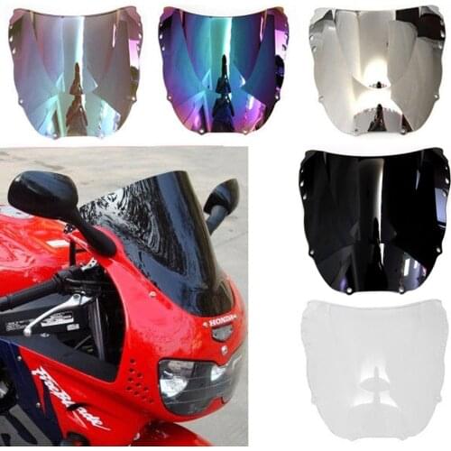ALLGT Motorcycle Windscreen Front Windshield for Honda CBR900 919 1998 1999