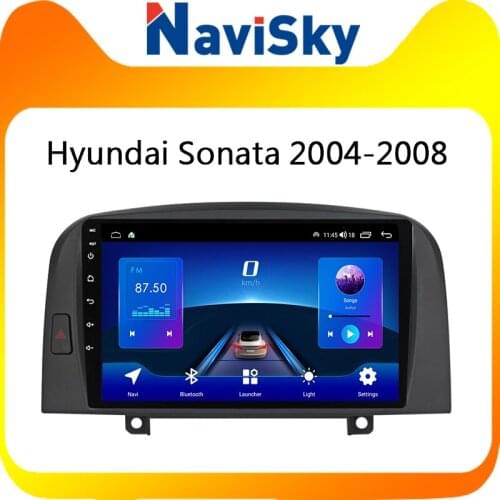 NaviSky 2.5D Car Radio Video Multimedia Player For Hyundai Sonata NF Sonica 2004-2008 GPS Navigation Stereo Audio Android no DVD