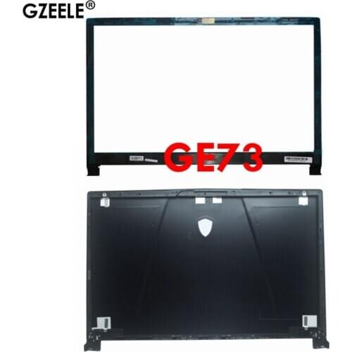 New For MSI GE73 GE73VR 7RF-006CN Laptop LCD Cover Back Cover Top Case Rear Lid Housing Cabinet Black 3077C1A213HG017