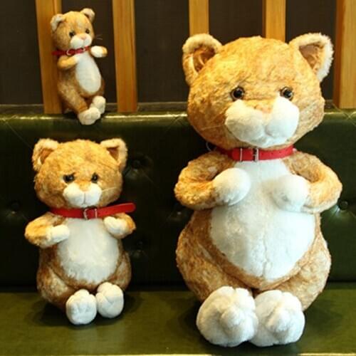Fancytrader Pop Anime Cat Plush Toys for Children Big Giant Soft Stuffed Animals Cats Doll 80cm 31inch