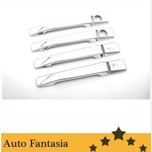 Flexible chrome trim Chrome Door Handle Cover for Mercedes Benz W124 E Class-Free Shipping