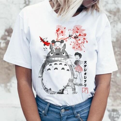 Kawaii Anime Harajuku T Shirt Women Lovely Cartoon Graphic Tees Grunge Funny Plus Size Unisex Cute Summer Top Tees Female