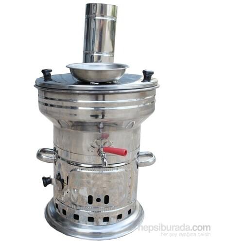 KNT Stainless 7 Liters Single Faucet Stove Samovar 090634