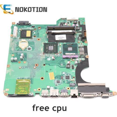NOKOTION 504642-001 482868-001 For HP Pavilion DV5-1000 DV5-1200 DV5 Laptop motherboard GM45 DDR2 free cpu full tested