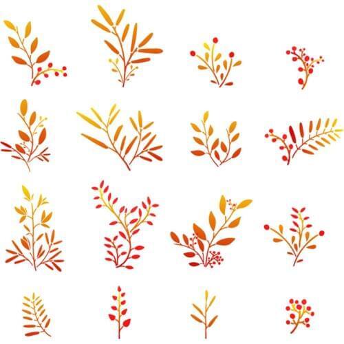 Tree Leaves metal Cutting Dies Embossing Craft DIY Leaf Stencil For Metal Machine paper cards photo album Scrapbooking Die Cut