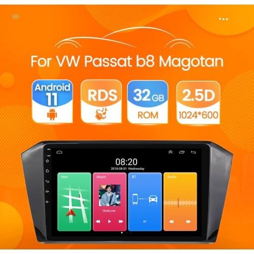 New Android 11 Version Car Radio Multimedia Video Player for VW/Volkswagen Passat B8 magotan Stereo GPS Navigation stereo WIFI