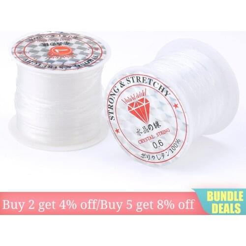 0.25mm/0.3mm/0.35mm/0.4mm/0.45mm/0.5mm/0.6mm/0.7mm Non-Stretch Nylon String Beading Thread Fish Line Wire Cord For Jewelry DIY