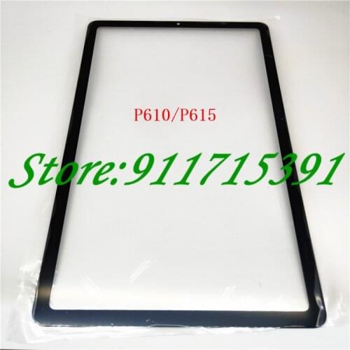 Original 10.4" For Samsung Galaxy Tab S6 Lite P610 P615 Front Glass Touch Screen LCD Outer Panel Lens Replacement Part