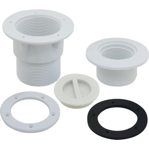 Tube adapters threaded adapter union fitting for Swimming pool accessories plastic water pipe connectors
