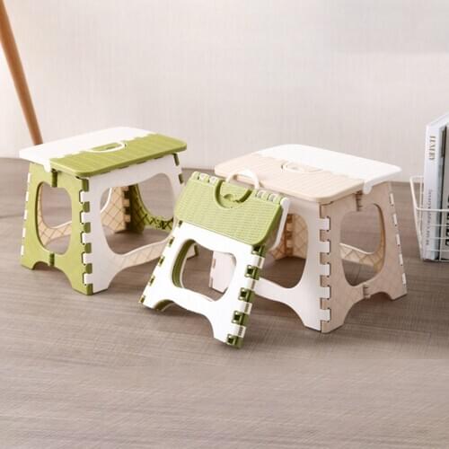 Plastic Multipurpose Folding Step Stool Home Train Outdoor Foldable Storage Convenient NIN668