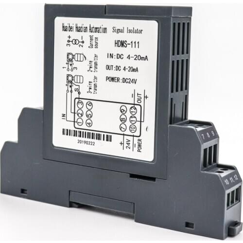 Converter 0 10v 4 20ma signal isolator signal isolator 4-20ma input output 1 in 2 out