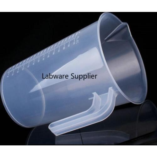 100ml to 5000ml Transparent Cup, Thicken Plastic Graduated Volumetric Beaker, Measuring Cup