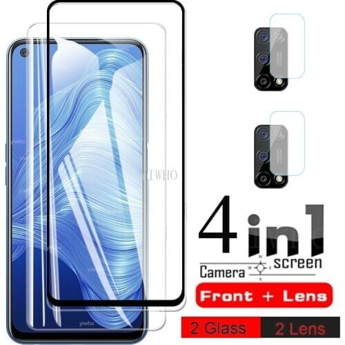 Realmi 7 Tempered Glass on For OPPO Realme 7 5G Screen Protector Camera Lens Film For Realme x7 Pro Realmy7 5g Protective Glass