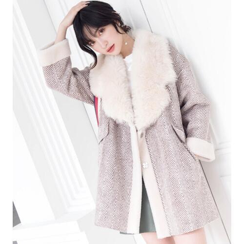 Sheep Shearing Real Fur Coat Women Korean 100% Wool Jacket Women Winter Coar Women Clothes 2020 Manteau Femme BByjr YY1055