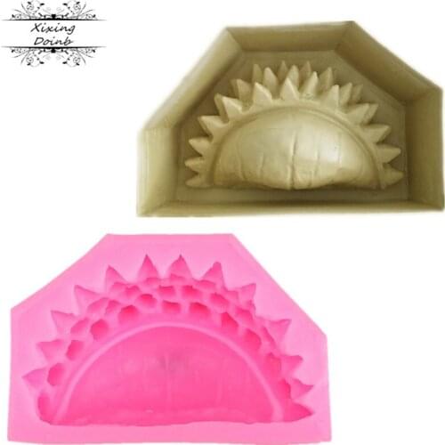 3D durian silicone soft candy mold cake decoration tools Candy Chocolate Mold