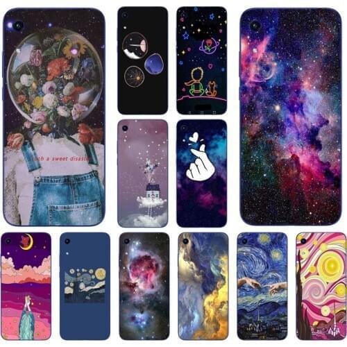 41AS Beautiful starry sky Soft Silicone Tpu Cover phone Case for Huawei Honor 8A 8S 9A 20 Prime 10i 20i Lite case
