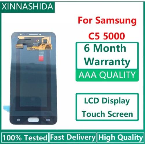 5.2'' For Samsung C5 C5000 SM-C5000 AMOLED lcd display Screen replacement for Samsung Galaxy C5 display lcd screen module