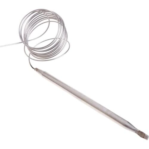 AC220V 0-40℃ Temperature Switch Capillary Thermostat Controller w waterproof box 77UD