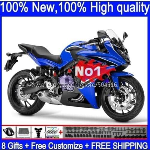 CBR650F For HONDA CBR650 CBR 650 F 109MC.44 blue glossy CBR 650F 2011 2012 2013 2014 2015 2016 CBR-650F 11 12 13 14 15 Fairing