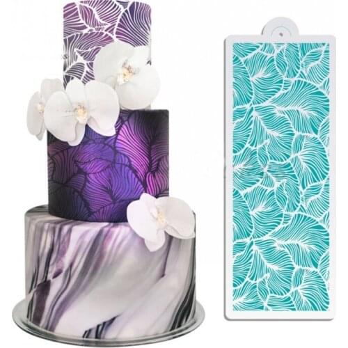 DIY Cake Border Decoration Template Hollow Pattern Cake Spray Mold Lace Cake Decoration Tools Baking Accessories
