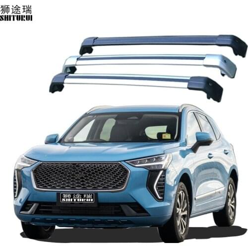 2Pcs Roof Bars for Haval Jolion, 5dr SUV 2021+ Aluminum Alloy Side Bars Cross Rails Roof Rack Luggage
